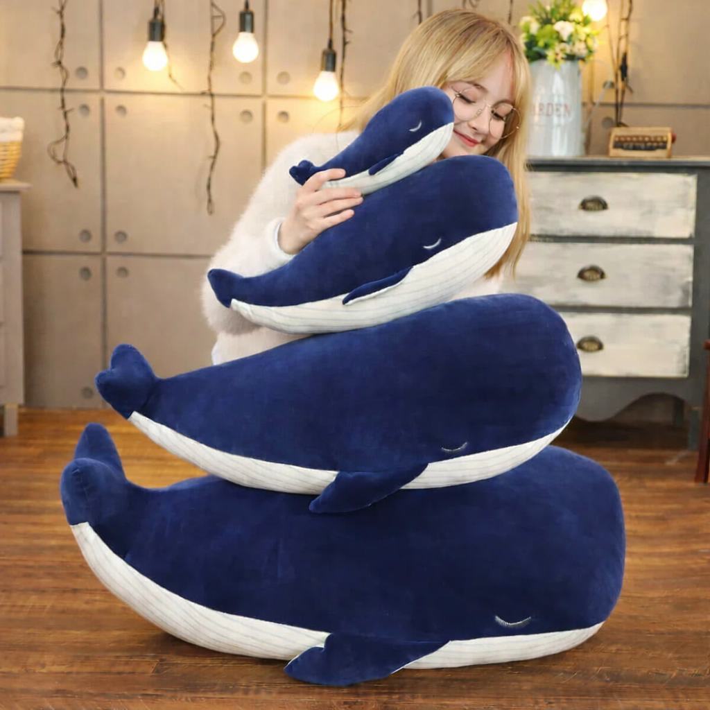 The Blue Whale Plush Toy