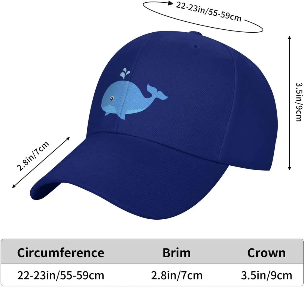 The Cute Blue Whale Hat - Unisex