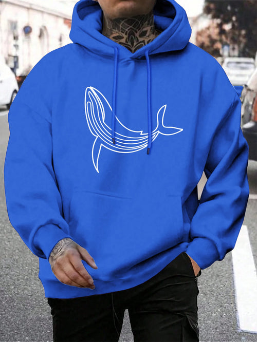 The Blue Whale Hoodies - Unisex