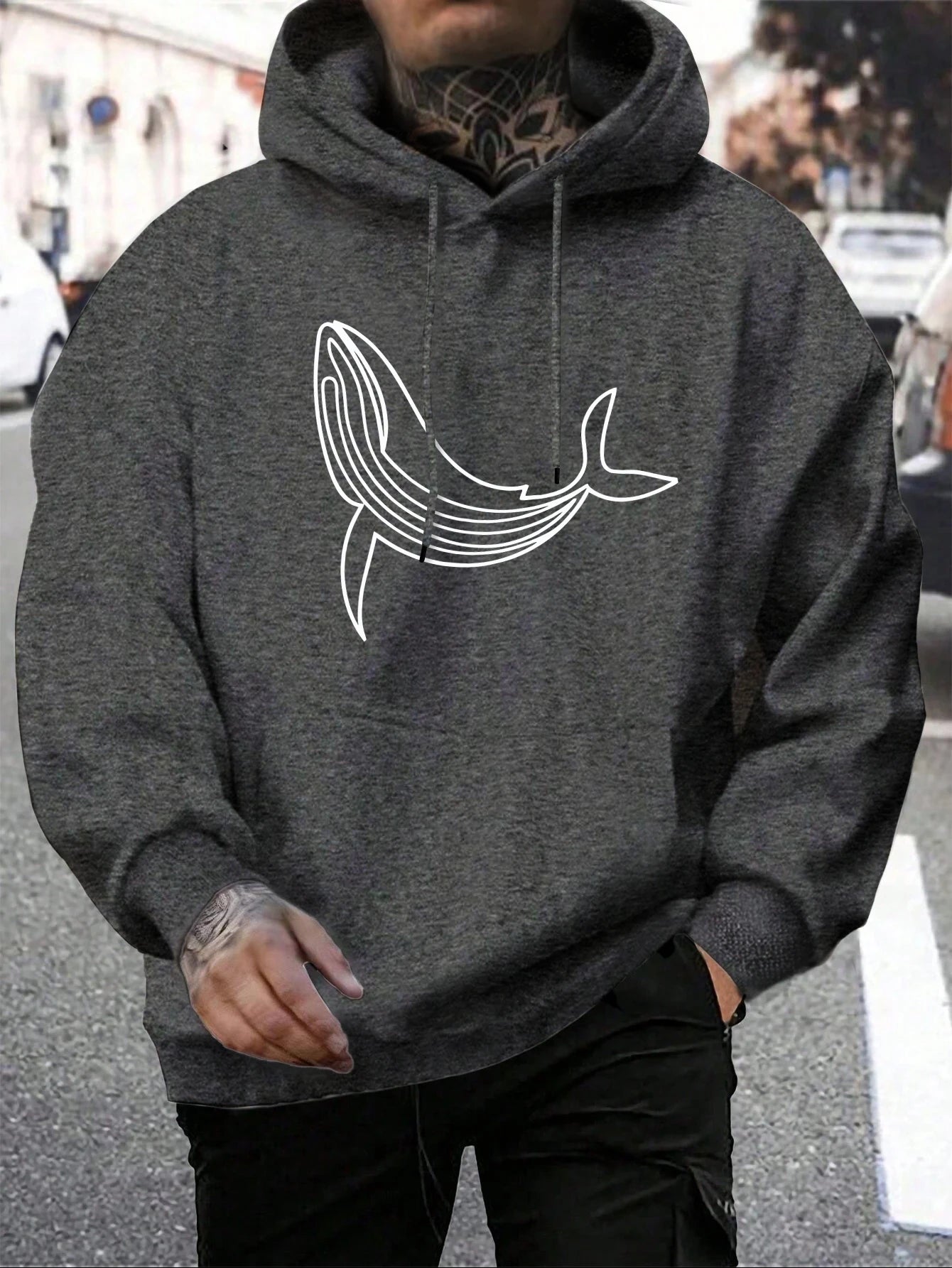 The Blue Whale Hoodies - Unisex