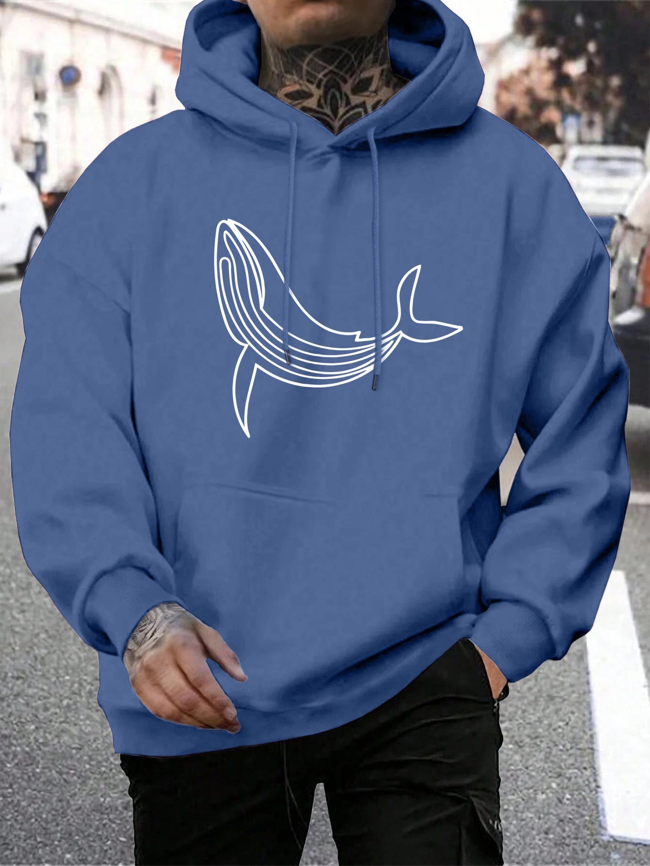 The Blue Whale Hoodies - Unisex