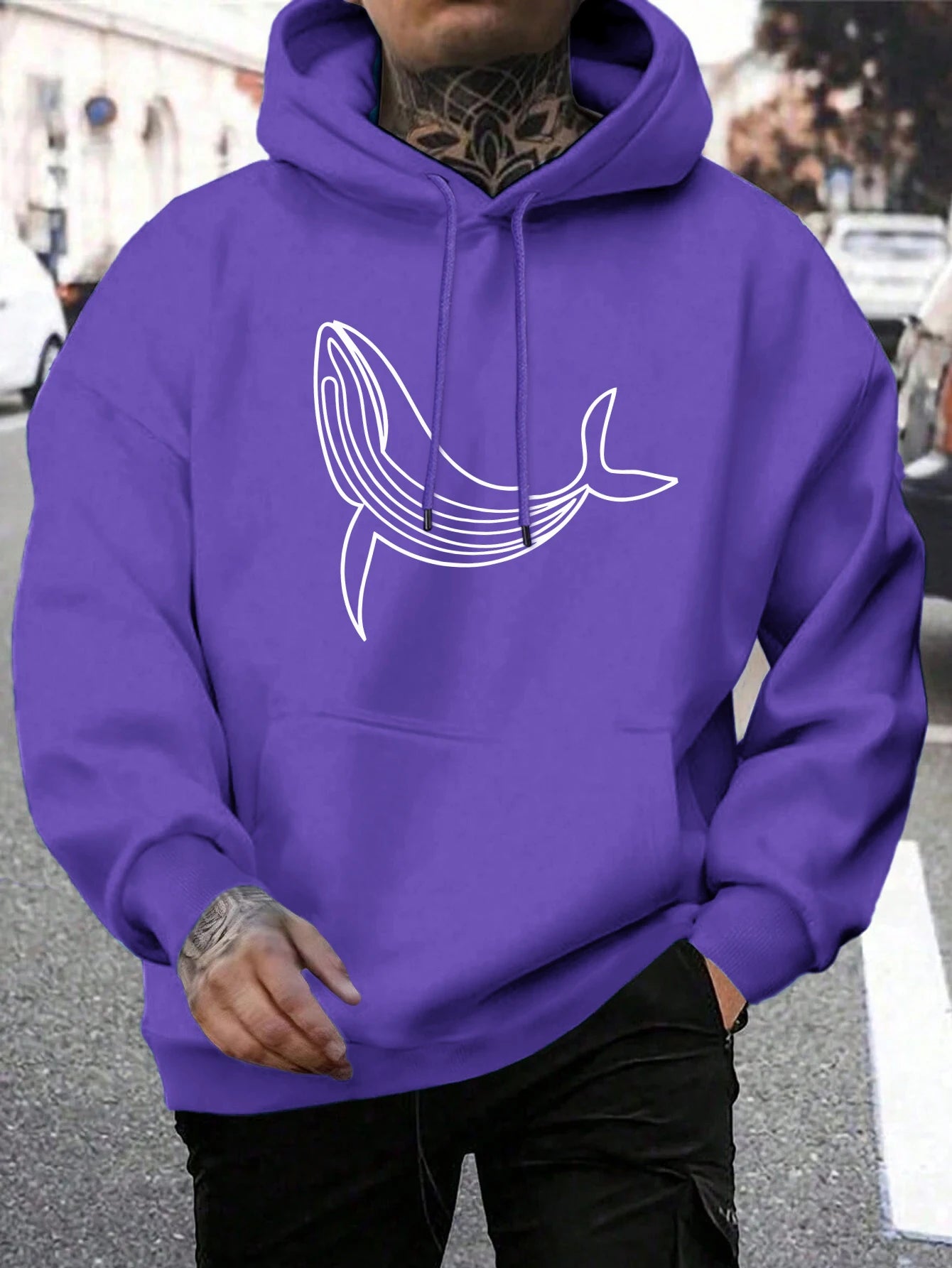 The Blue Whale Hoodies - Unisex
