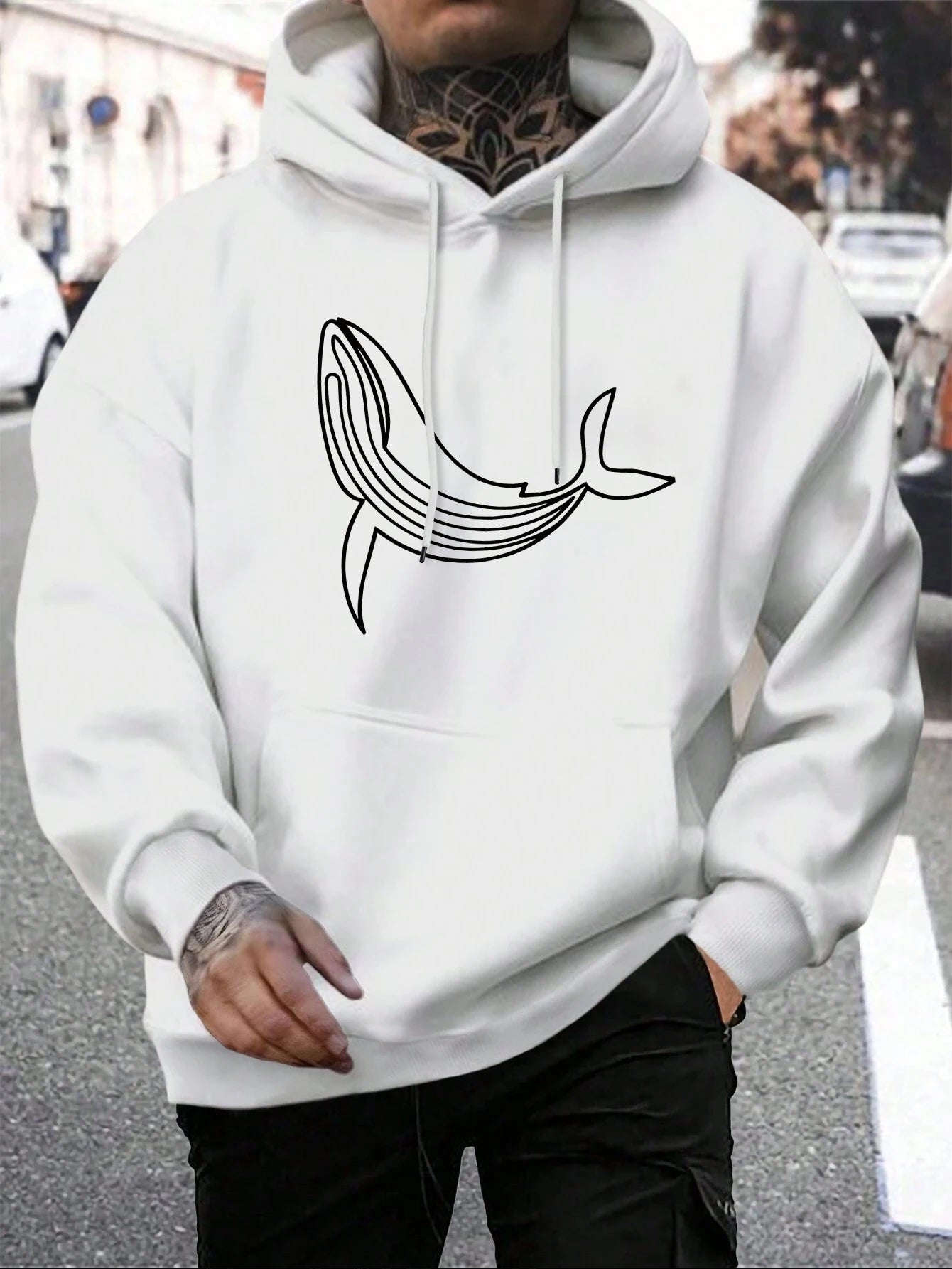 The Blue Whale Hoodies - Unisex